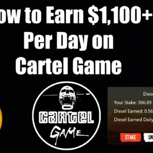 How To Earn $1,100+ Per Day On Avalanche (AVAX) Cartel Game Now Live!