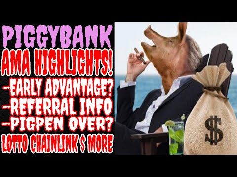 PIGGYBANK AMA HIGHLIGHTS WITH FOREX SHARK – COUNTDOWN INFO | THE ANIMAL FARM – DRIP NETWORK