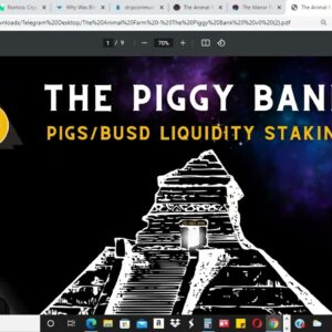 PIGGYBANK LAUNCH TODAY 🐷🚀 COMBINES HEX AND DRIP GARDEN FOR LONG TERM STAKING 🤔💰