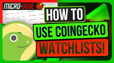 How To Profit With CoinGecko Watchlists | Identify Trends In The Market Early!