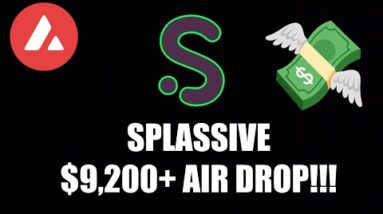 SPLASSIVE NETWORK $9,200+ TEAM AIR DROP!!!