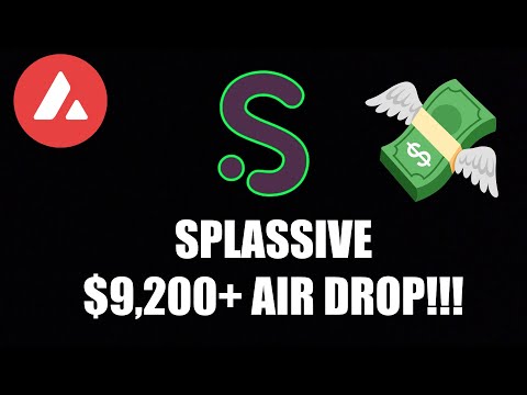 SPLASSIVE NETWORK $9,200+ TEAM AIR DROP!!!