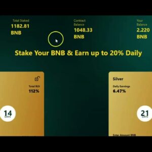 Stakr | Stake Your BNB & Earn up to 20% Daily with Stakr