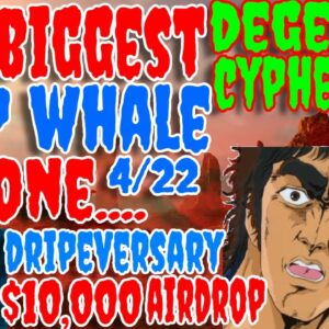 DRIP NETWORKS BIGGEST WHALE IS GONE ....😮😮🥶🥶| THE ANIMAL FARM AMA HIGHLIGHTS & MORE | DEGEN CYPHER