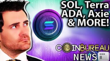 Crypto News: Ronin Hack, Terra BTC Buys, SOL, ADA, DOT & More!