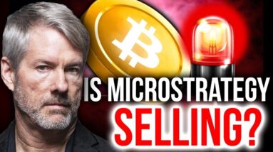 Is Microstrategy Selling 1000's Of Bitcoin Right Now?