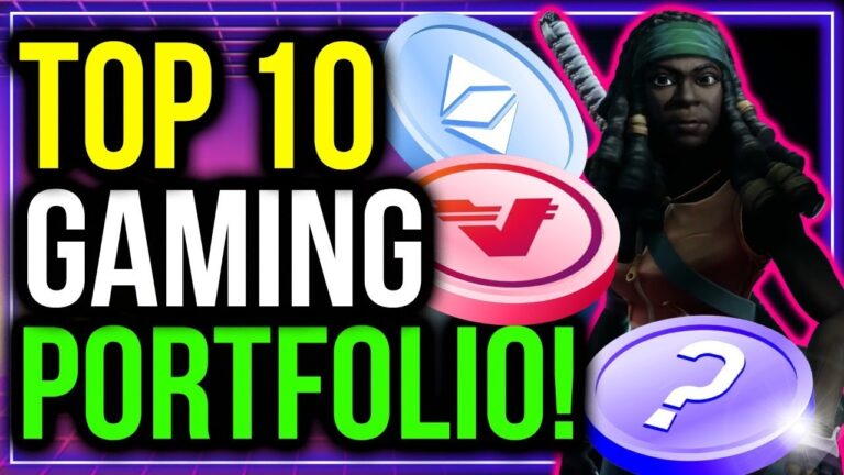 My Top 10 Crypto Gaming Portfolio! | 3 Years – 100X?