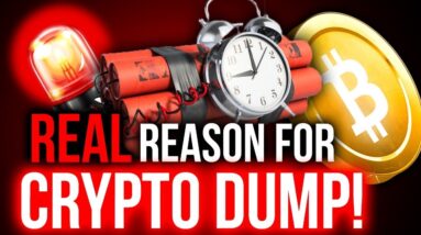 Breaking: This Is Why The Crypto Market Is Dumping! | Worst Over For Crypto?