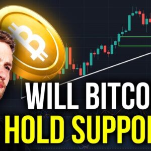Bitcoin Must Hold This Critical Support! | Will Crypto Markets Bounce Or Crash More?