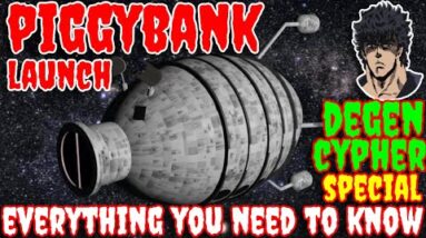 PIGGYBANK LAUNCH - EVERYTHING YOU NEED TO KNOW ! THE ANIMAL FARM | DRIP NETWORK | DEGEN CYPHER