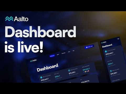 Aalto Protocol New Dashboard & Calculator Now Live!