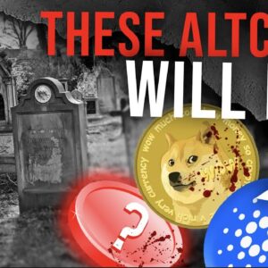Dump These Altcoins Now (They Won't Survive)