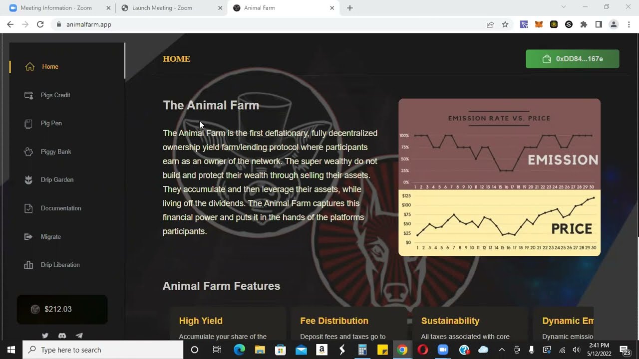 ANIMAL FARM AND PIGGYBANK IS LIVE ? $100,000+ STAKED IN THE PIG PEN ?