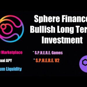Sphere Finance Bullish Long Term Investment!