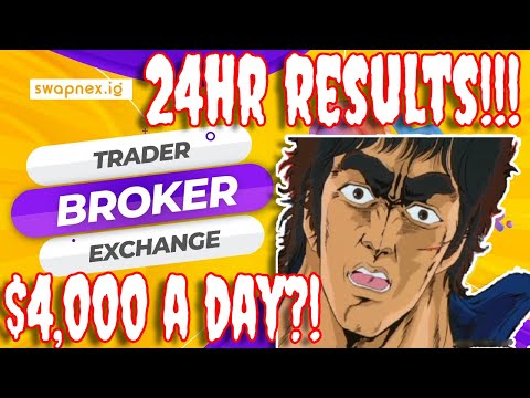 SWAPNEX 24HR RESULTS ! $4000 A DAY ON AUTO ! TRADING ON BINANCE & COINBASE | DRIP NETWORK UPDATES