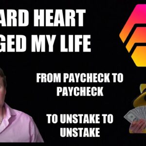 Richard Heart Changed My Life! From Paycheck To Paycheck - To Unstake To Unstake