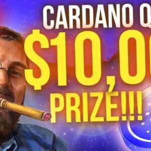 🤑💵💵 BIGGEST Live Cardano Quiz in Crypto! (WIN $10,000 in 10 minutes!)