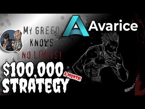 AVARICE $100,000 A MONTH GREED STRATEGY ? HEX + T2X STAKING | #DRIPNETWORK