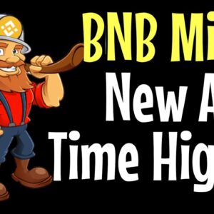 BNB MINER HITS 8,000 BNB 🟡 NEW ALL TIME HIGH IN CONTRACT 🟡 3% PER DAY BNB PRINTER!!