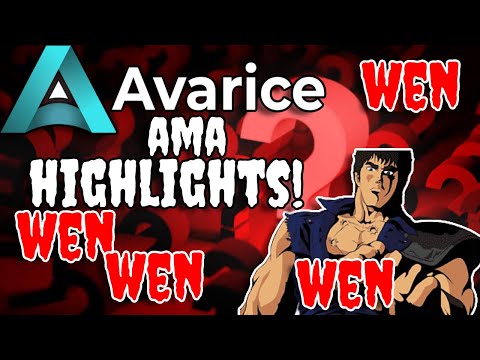 AVARICE AMA HIGHLIGHTS AND MY THOUGHTS ? | DRIP NETWORK AIRDROPS