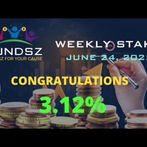 FUNDSZ UPDATE | THIS WEEK RETURN ON STAKE 3.12% | SCHEDULED WEBSITE MAINTENANCE