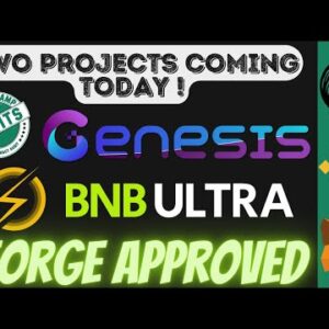 TWO GEORGE STAMP PROJECTS LAUNCH TODAY - CHECK THEM OUT!  GENESIS FARM AND BNB ULTRA