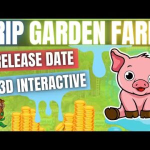 Drip Garden Farm 3D Interactive Release Date & Footage! | Drip Animal Farm