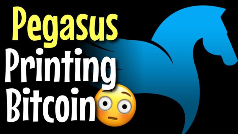 PEGASUS | QUICK UPDATE AND PROGRESS | HOW I’M PRINTING “FREE” BITCOIN EVERY DAY