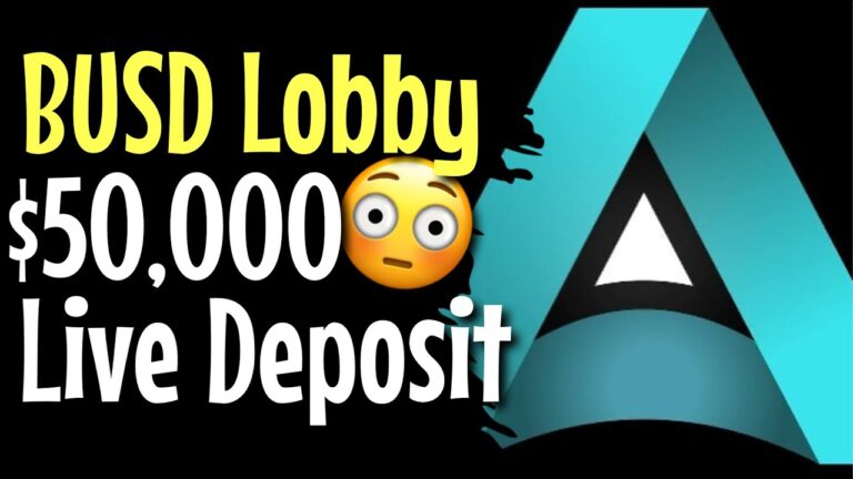 AVARICE BUSD LOBBY HITTING $1MIL ON DAY 1?! + $50,000 LIVE DEPOSIT INTO THE LOBBY