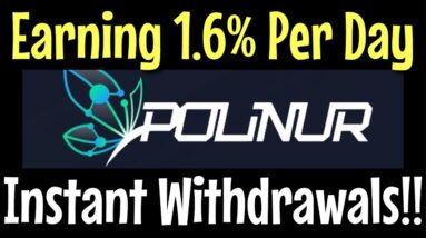 POLINUR - QUICK UPDATE AND ANOTHER INSTANT WITHDRAWAL - EARN 1.4% TO 2.4% DAILY