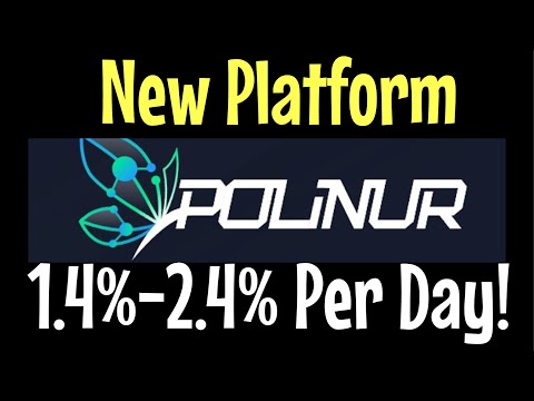 POLINUR - NEW HIGH RISK DEGEN PLATFORM - EARN UP TO 2.4% PER DAY