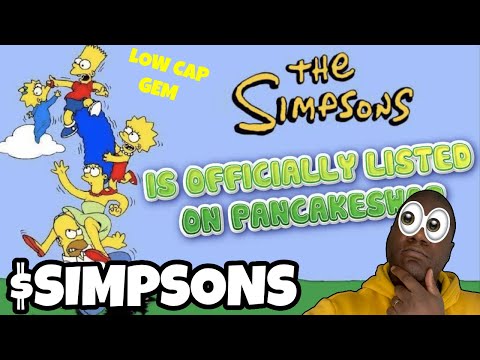 Simpsons Token $SIMPSONS Memecoin Just Launched! Low Cap