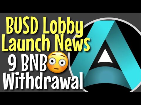 AVARICE TOKEN UPDATE | BUSD LOBBY LAUNCH DATE ANNOUNCED | ANOTHER 9 BNB WITHDRAWAL