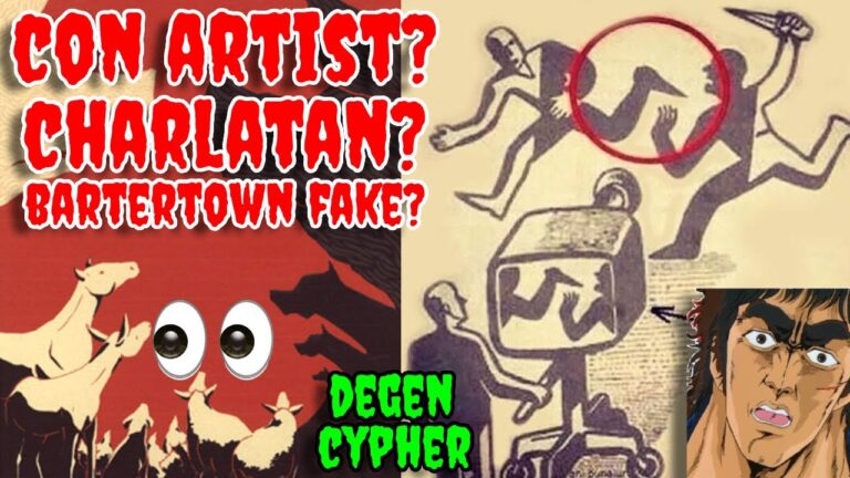 BARTERTOWN IS A CON ARTIST ? CHARLATAN ? FAKE ? ITS OVER? … | DRIP NETWORK DEGEN CYPHER