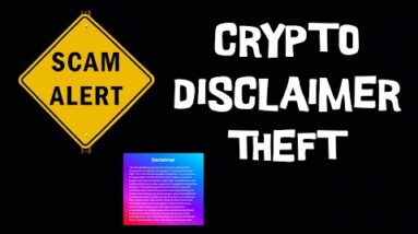 Crypto Scammers Use Pulsechain "Sacrafice" Disclaimer For Theft!