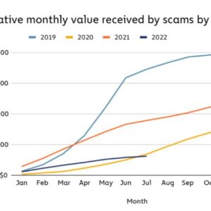 Crypto scams fall 65% after gullible noobs exit the market: Chainalysis