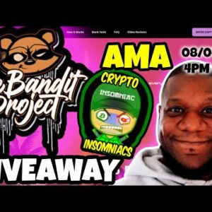 The Bandit Project AMA w/Giveaways! Hexgo NFT WHITELIST + $BANDIT Public Sale | OOZE FINANCE?