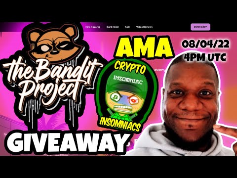 The Bandit Project AMA w/Giveaways! Hexgo NFT WHITELIST + $BANDIT Public Sale | OOZE FINANCE?