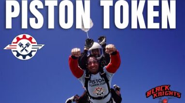 PISTON TOKEN WAS FLYING WITH ME/ SKYDIVING  FOR PISTON TOKEN/ EARN 1% PER DAY