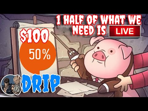 50% OF WHAT WE NEED FOR $100 DOLLAR DRIP IS HERE ! ? (PART 1) | #DRIPNETWORK #theanimalfarm