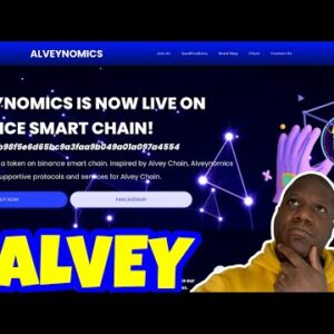 Alveynomics $ALVEY Alvey Chain 100x Potential Moonshot?! (Low Cap Gem)