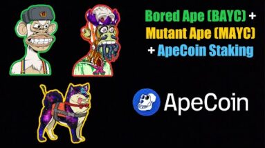 Bored Ape (BAYC) + Mutant  Ape (MAYC) + ApeCoin Staking Coming Soon!