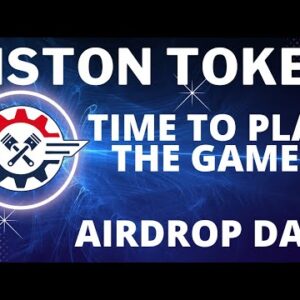 PISTON TOKEN - ALPHA VERSION OF THE GAME  / FIRST VIEW OF THE GAME / AIRDROP TO MY TEAM