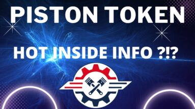 PISTON TOKEN- HOT INSIDE INFO - CAN THIS BE GAME CHANGER ?!? AIRDROP TO MY TEAM / ALPHA GAME INFO