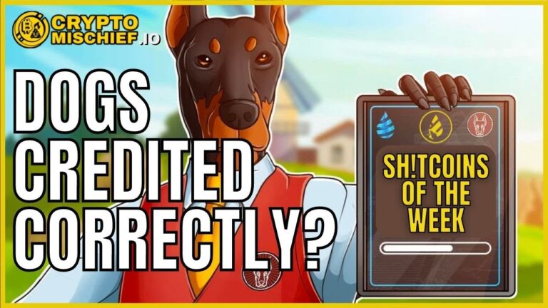 SH!TCOINS Of The WEEK : DOGS CREDITING IS LIVE