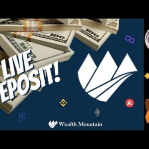 WEALTH MOUNTAIN JUST PASSED 2 MILLION IN TVL! - WATCH MY LIVE DEPOSIT AND HOW IT ALL WORKS!