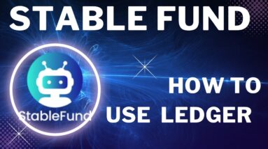 STABLE FUND-/ HOW TO USE LEDGER - LIVE DEPOSIT OF $2500 BUSD / BULLISH AMA / EARN 1.5% PER DAY