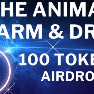 DRIP TOKEN 100 TOKENS AIRDROP / THE ANIMAL FARM GET READY FOR LAUNCH 18 OF OCTOBER
