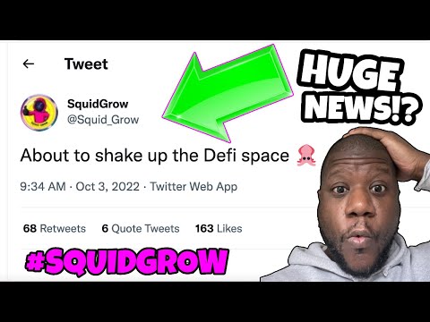 Something Big Coming For #SQUIDGROW