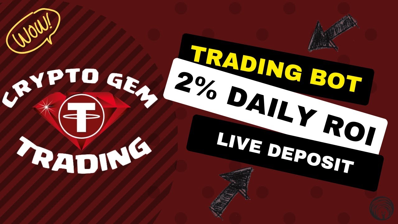 CRYPTO GEM TRADING BOT IS ON FIRE OFFERING 2% DAILY ROI!  WATCH MY LIVE $10K DEPOSIT  - DEGEN TIME